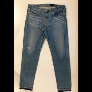 AG “The Stevie Ankle” jeans